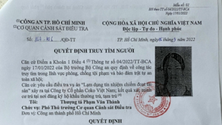 Truy tìm người liên quan trong vụ án chiếm đoạt tài sản