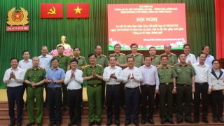 Phòng chống các loại tội phạm, đặc biệt là tội phạm lợi dụng địa bàn giáp ranh để hoạt động