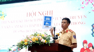 Đẩy mạnh công tác tuyên truyền Luật Giao thông đường bộ trong học đường