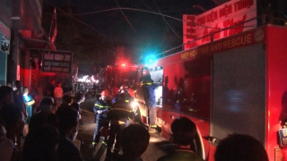 Khám nghiệm hiện trường, điều tra vụ cháy quán karaoke Yến Nhi