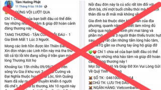 Thông tin lật thuyền khiến 6 người chết tại Quảng Nam là lừa đảo, trục lợi tiền từ thiện