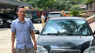 Trộm xe ô tô của chính mình tại bãi trông giữ xe tang vật