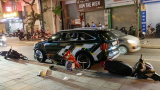 Truy tìm tài xế ô tô BKS: 88A- 415.12 chạy ngược chiều làm 3 người nhập viện