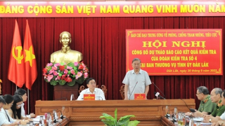 Nâng cao vai trò của các cấp ủy Đảng trong công tác phòng, chống tham nhũng