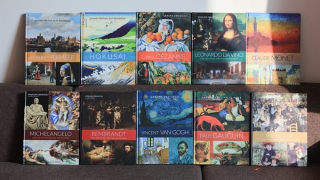 Ngắm nghệ thuật của thế giới qua bộ sách về các bậc thầy hội họa