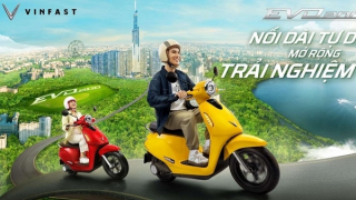 Vinfast miễn phí 1 năm thuê bao pin cho các khách hàng đầu tiên mua xe Evo200