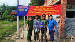 Công an tỉnh Tây Ninh tặng nhà tình nghĩa