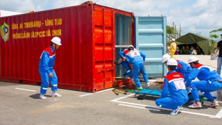 Sôi nổi hội thi nghiệp vụ PCCC và CNCH tỉnh Bà Rịa-Vũng Tàu