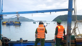 Ứng trực 100% quân số, Công an nhiều địa phương sẵn sàng "đón" bão số 4