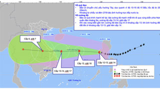 Nóng: Cường độ bão số 4 không hề giảm khi tiếp cận đất liền Việt Nam
