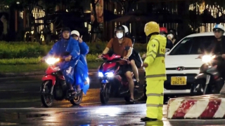 CSGT khuyến cáo không đi cao tốc Đà Nẵng - Quảng Ngãi khi bão Noru đổ bộ