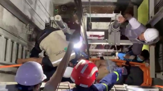 Rơi từ độ cao 7m khi đang chèn chống công trình trước giờ bão đổ bộ