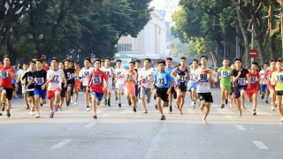 1.500 VĐV dự Chung kết Giải chạy Báo Hà Nội mới mở rộng