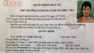 Truy nã toàn quốc đối tượng cố ý gây thương tích