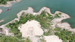 Kiểm tra toàn diện “núi cát” tập kết trong khu bảo tồn thiên nhiên Ea Sô