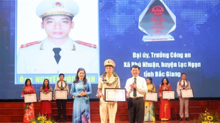 Đại úy Nguyễn Đức Hạnh là Công dân ưu tú của tỉnh Bắc Giang