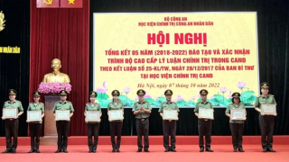 Học viện Chính trị CAND tổng kết 5 năm đào tạo trình độ Cao cấp lý luận chính trị