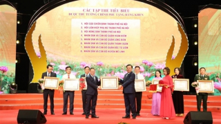 Hà Nội vinh danh công dân Thủ đô ưu tú năm 2022