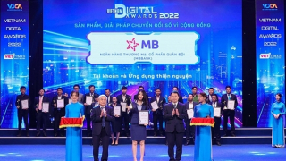 MB “thắng lớn” tại Giải thưởng Chuyển đổi số Việt Nam 2022