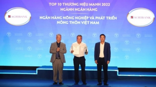Agribank Top 10 Thương hiệu Mạnh ngành Ngân hàng Tài chính năm 2022