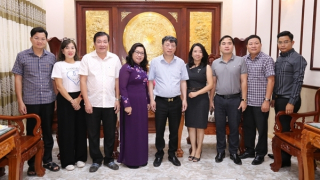 Đoàn công tác Báo CAND thăm, làm việc với Công an tỉnh Hậu Giang và Sóc Trăng