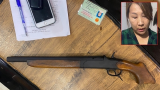 Bắt giữ "nữ quái" bán lẻ ma túy trang bị vũ khí nóng