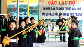 Phát huy văn hóa truyền thống các dân tộc thiểu số qua hình thức câu lạc bộ