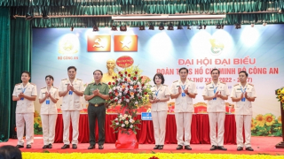 Khai mạc trọng thể Đại hội Đoàn Thanh niên Bộ Công an lần thứ XXII
