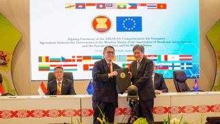 ASEAN và EU ký Hiệp định Vận tải hàng không Toàn diện đầu tiên