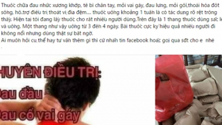 Ẩn họa “chợ” thuốc online