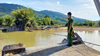 Trại giam An Điềm nỗ lực khắc phục thiệt hại do mưa lũ lịch sử gây ra