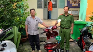 Cảm kích khi nhận lại “cần câu cơm” bị con nghiện cướp