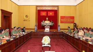 Bộ Công an gặp mặt đại biểu Quốc hội CAND tham dự Kỳ họp thứ 4