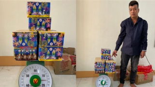 Bình Phước bắt nhiều vụ vận chuyển pháo lậu