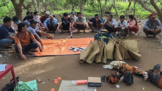 Triệt phá sới bạc ở Vĩnh Long