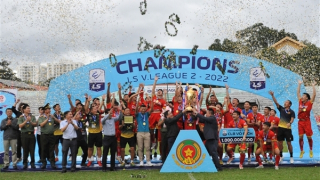 CLB Công an nhân dân vô địch Giải hạng Nhất quốc gia 2022