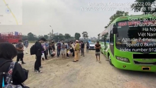 Phạt gần 40 triệu đồng đối với xe khách vi phạm chở quá số người quy định