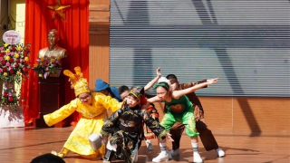 Phổ biến pháp luật cho học sinh thông qua hình thức sân khấu hóa