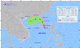 Bão số 7 mạnh lên, ít ảnh hưởng đến đất liền