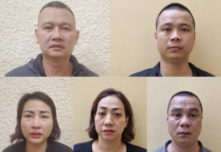 Bắt “bà trùm” và đồng bọn chuyên cho vay nặng lãi kiêm tổ chức đánh bạc