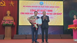 Phó Tổng cục trưởng Tổng cục Lâm nghiệp làm Hiệu trưởng Trường Đại học Lâm nghiệp