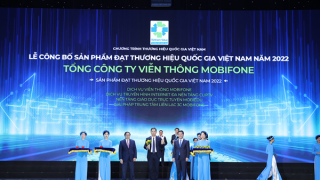 MobiFone được vinh danh Thương hiệu quốc gia Việt Nam 2022