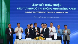 NovaGroup và Sokimex cam kết đầu tư, phát triển dự án khu đô thị BLUE DRAGON
