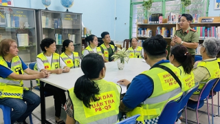 Tập huấn kỹ năng tự vệ cho Tổ nhân dân tuần tra