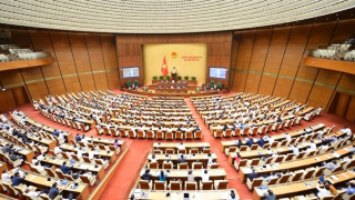 Quốc hội thảo luận về báo cáo phòng, chống tội phạm và nghị quyết đấu giá biển số ô tô