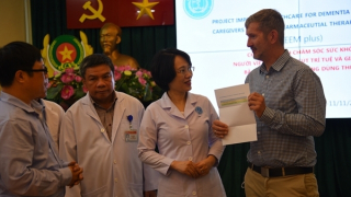 Chuyên gia Đức làm việc với Bệnh viện 30-4 về bệnh sa sút trí tuệ