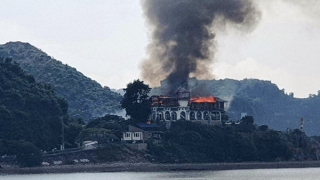 Hỏa hoạn thiêu rụi một homestay nổi tiếng ở Cát Bà