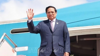 Thủ tướng Phạm Minh Chính về tới Hà Nội, kết thúc chuyến công tác tại Campuchia