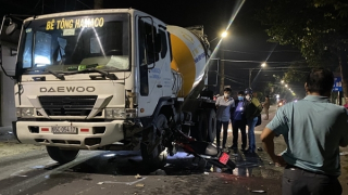 Va chạm với xe bồn, nam thanh niên tử vong