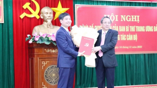 Chỉ định Thứ trưởng Bộ Tài chính giữ chức Phó Bí thư Tỉnh ủy Phú Yên